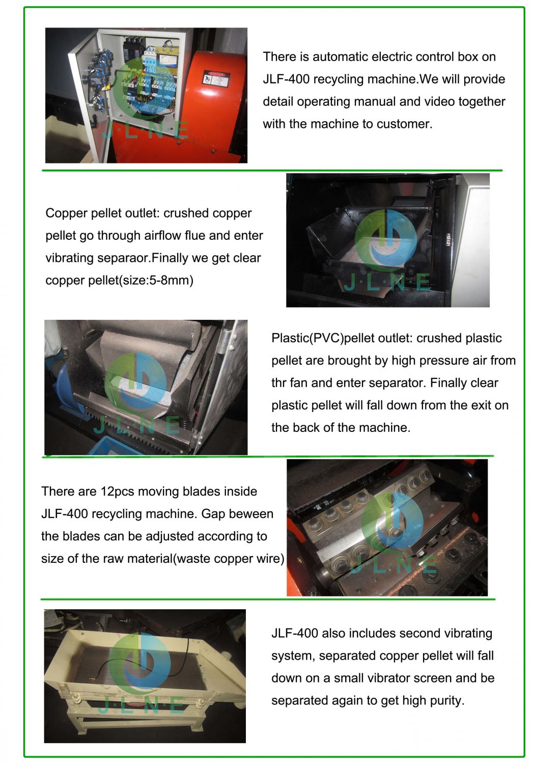 JLNE-recycling machine