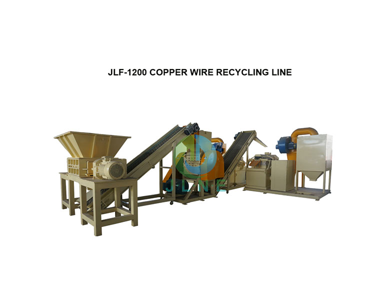 Waste copper wire recycling line-JLNE